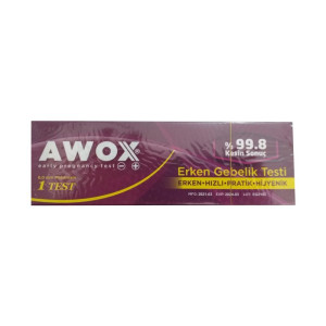GEBELİK TESTİ ERKEN AWOX(10 LU)