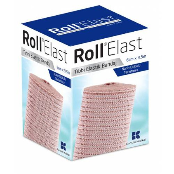 ROLL ELASTİK BANDAJ TEN RENGİ 6X3,5