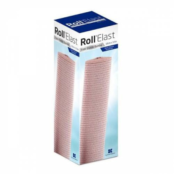 ROLL ELASTİK BANDAJ TEN RENGİ 15X3,5