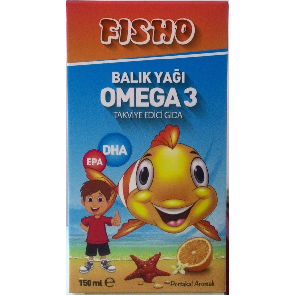 FİSHO BALIK YAĞI ŞRUBU 150ML