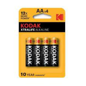 KODAK ALKALİN XTRALIFE KALEM PİL-AA 4 LÜ