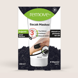 REMOVE BACAK MASKESİ AKTİF KARBON 200ML