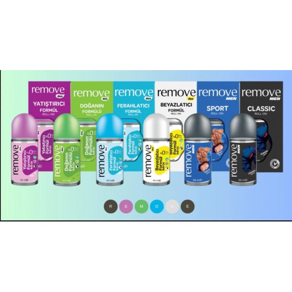 REMOVE ROLLON 50 ML MEN SPORT