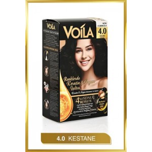 VOILA 2'LI SAÇ BOYASI 4,0 KESTANE
