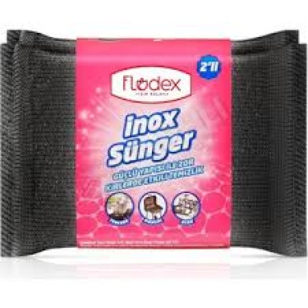 FLODEX İNOX SÜNGER 2 Lİ