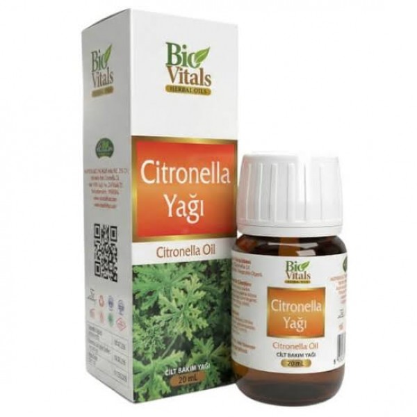 BİOVİTALS CİTRONELLA YAĞI 20 ML